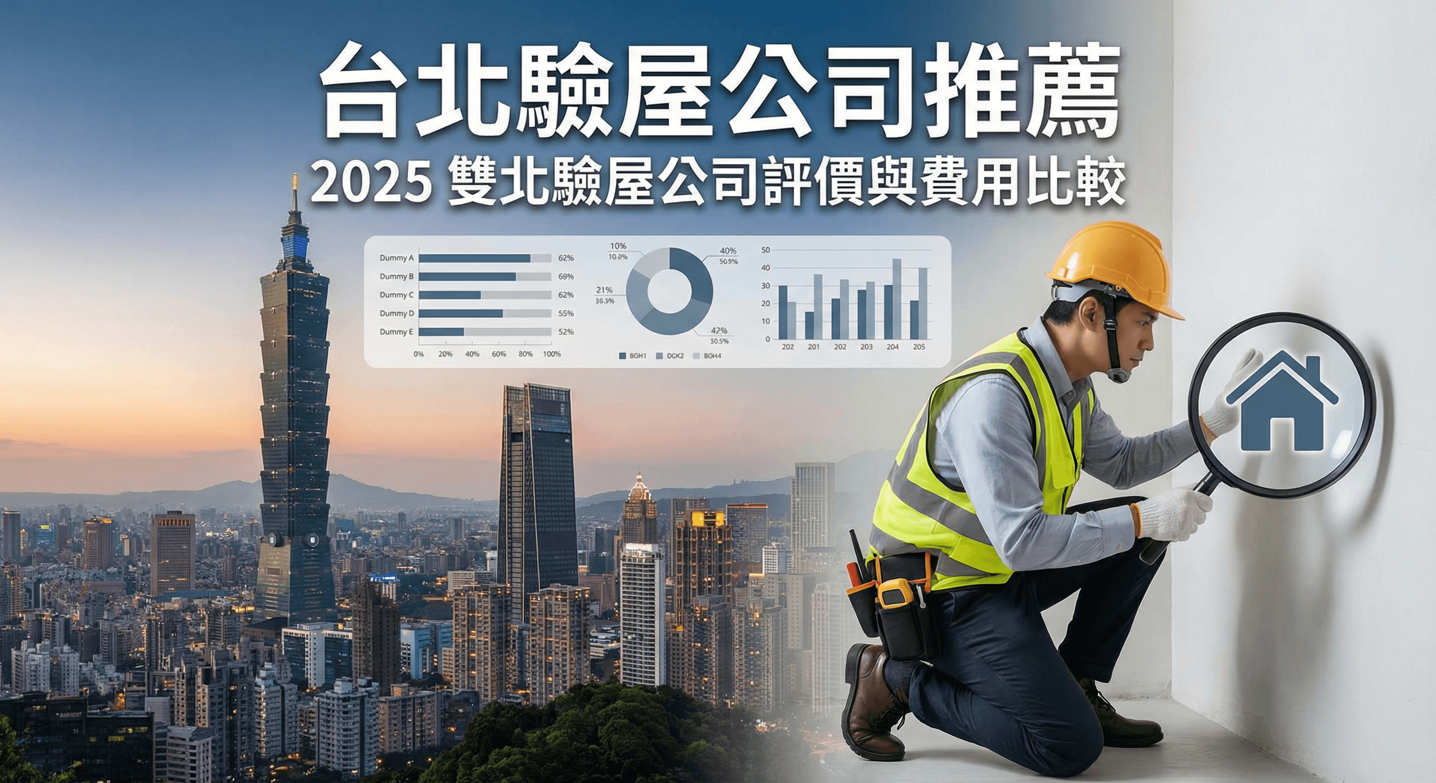 台北市驗屋公司推薦 2026：評價最高的 5 家驗屋服務